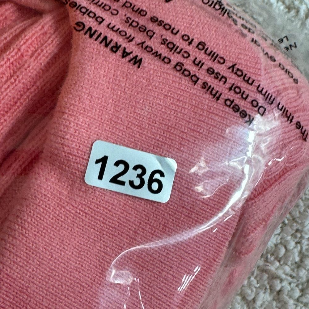 Lauren Ralph Lauren Pink Cable Knit Short Sleeve Polo Sweater - Picture 15 of 15